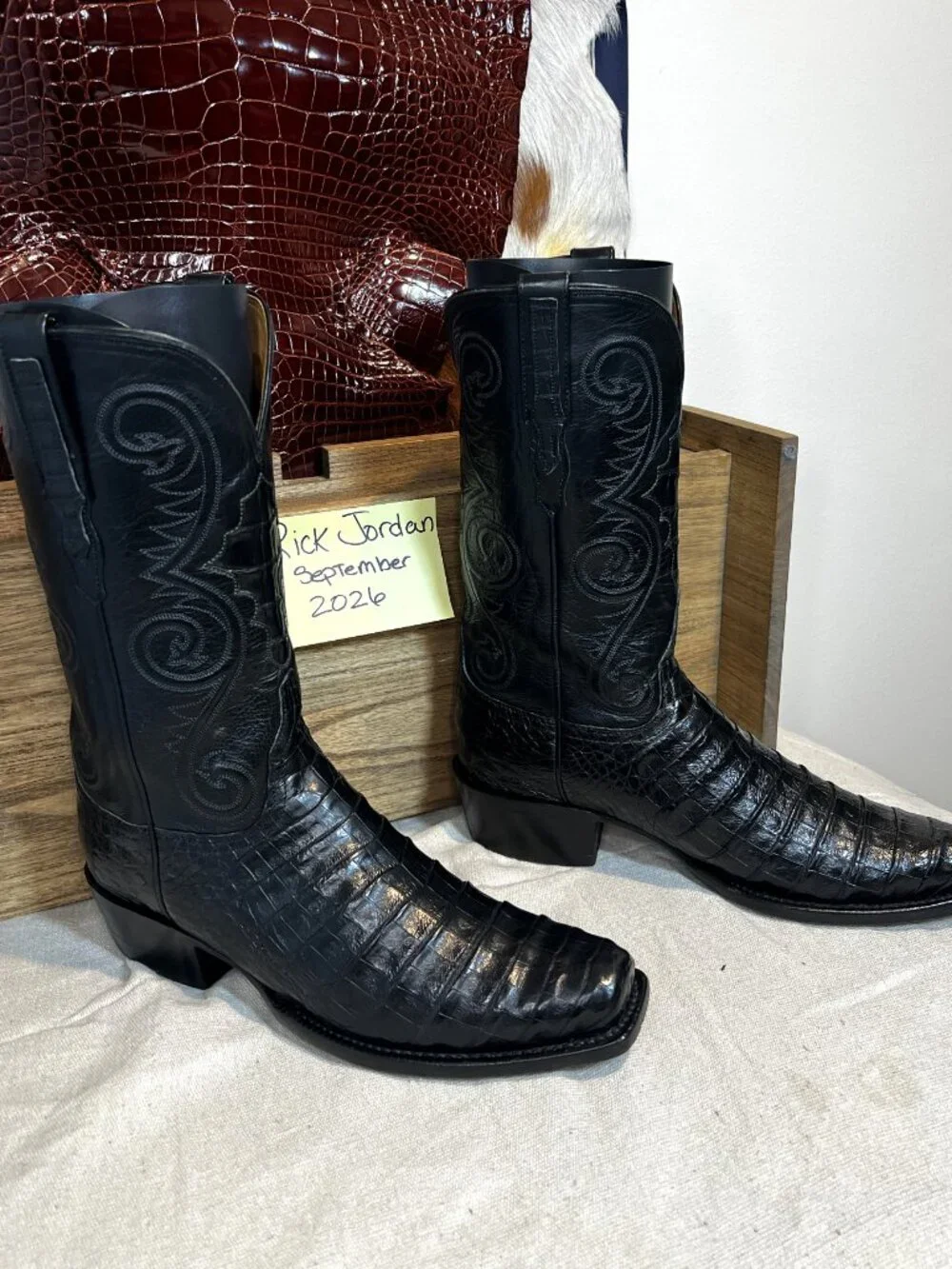 Lucchese Bootmaker Black 